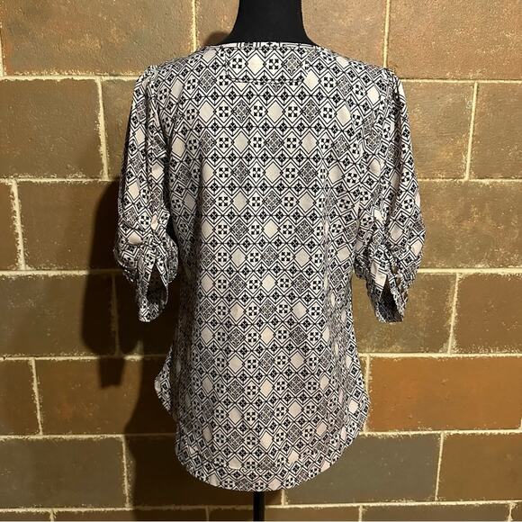 Pomelo Studded Medallion Print Career Top Women's M Medium - Picture 5 of 9
